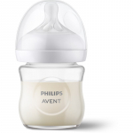 Philips Avent Natural Response Glass SCY930/01 beebipudel 0-3 m 120 ml