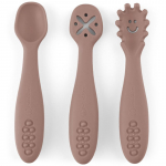 Petite&Mars Take&Match 6m+ lusikas lastele Velvet Latte 3 tk