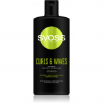Syoss Curls & Waves &Scaron;ampoon lokkis ja lainelistele juustele 440 ml