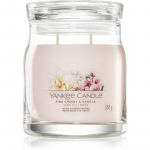 Yankee Candle Pink Cherry & Vanilla l&otilde;hnak&uuml;&uuml;nal Signature 368 g