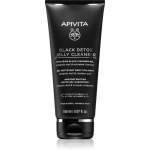 Apivita Cleansing Black Detox Jelly Cleanser Puhastav geel aktiivs&ouml;ega 150 ml
