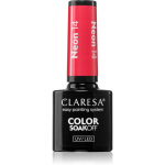 Claresa SoakOff UV/LED Color Neon Geelk&uuml;&uuml;nelakk varjund NEON 14 5 g