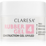 Claresa Rubber Gel Construction Gel UV/LED Pikendav geel-k&uuml;&uuml;nelakk varjund 04 45 g
