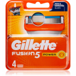 Gillette Fusion5 Power Asendusterad 4 tk