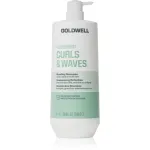 Goldwell Dualsenses Curls & Waves Bundling Shampoo &Scaron;ampoon lainelistele ja lokkis juustele 1000 ml