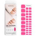 NEONAIL Easy On Gel Stickers K&uuml;&uuml;nte kleebised UV/LED-lambi kasutamisega varjund P02 32 tk