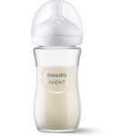 Philips Avent Natural Response Glass SCY933/01 beebipudel 3-6 m 240 ml