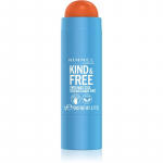 Rimmel Kind & Free multifunktsionaalne meik silmade, huulte ja n&auml;ole varjund 004 Tangerine Dream 5 g