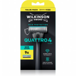 Wilkinson Sword Quattro Pardel + varuterad 9 tk