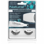 Ardell Natural Kleebitavad ripsmed liimiga 101 Demi Black 4 tk