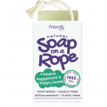 Friendly Soap Soap on a Rope Peppermint & Poppy Seeds Looduslik seep 95 g