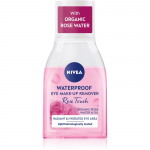 NIVEA Rose Touch Kahefaasiline meigieemaldaja silmade piirkonnale 100 ml