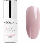 NEONAIL Cover Base Protein Aluslakk geelk&uuml;&uuml;nte geelile varjund Soft Nude 7,2 ml