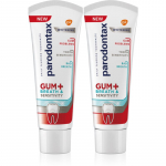 Parodontax Gum And Sens Whitening Valgendav hambapasta hammastele 2x75 ml