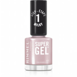 Rimmel Super Gel Geelk&uuml;&uuml;nelakk ilma UV / LED-lampide kasutamiseta varjund 110 Cream & Blend 12 ml