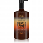 Scottish Fine Soaps Thistle & Black Pepper Seep n&auml;ole, kehale ja juustele 500 ml