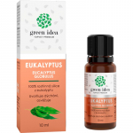Green Idea Eukalyptus 100% eeterlik &otilde;li hingamiselundite normaalse talitluse toetamiseks 10 ml