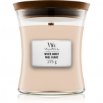 Woodwick White Honey Miel Blanc l&otilde;hnak&uuml;&uuml;nal puidust taht 275 g