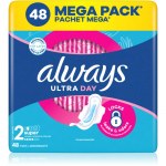 Always Ultra Super Size 2 H&uuml;gieenisidemed tiivakestega 48 tk