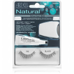 Ardell Natural Kleebitavad ripsmed liimiga 110 Black 4 tk