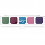 Barry M Mini Palette Kreemjad lauv&auml;rvid varjund The Jewels 5,1 g