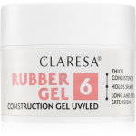 Claresa Rubber Gel Construction Gel UV/LED Pikendav geel-k&uuml;&uuml;nelakk varjund 06 45 g