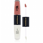 Dermacol 16H Lip Colour Kauap&uuml;siv huulepulk ja huulel&auml;ige varjund 31 Instant Match 2x4 ml