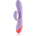 Dream Toys Love Signal Twin Toned Duo kliitori stimulaatoriga vibraator 19 cm