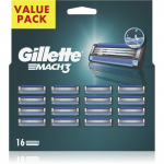 Gillette Mach3 Asendusterad 16 tk