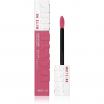 MAYBELLINE NEW YORK SuperStay Matte Ink Vedel matt huulepulk pikaajalise m&otilde;juga varjund 15 Lover 5 ml