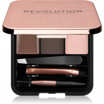 Revolution Brow Sculpt Kit T&auml;iuslik komplekt kulmudele varjund Dark 2.2 g