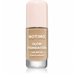 Notino Foundation Glow foundation with SPF 50 & plant extracts Valgustpeegeldav jumestuskreem SPF 50 02 Light Medium Warm 30 ml