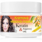 Bione Cosmetics Keratin + Argan Taastav mask juustele 260 ml