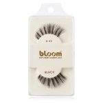 Bloom Natural Kleebitavad ripsmed inimjuustest No. 43 (Black) 1 cm