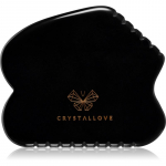 Crystallove Black Obsidian Contour Gua Sha Massaaživahend 1 tk