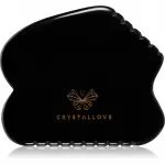 Crystallove Black Obsidian Contour Gua Sha Massaaživahend 1 tk