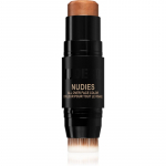 Nudestix Nudies Glow Multifunktsionaalne esilet&otilde;stja pulgakujuline varjund Bubbly Bebe 7 g
