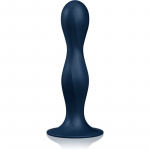Satisfyer Double Ball-R Dildo Blue 17,5 cm