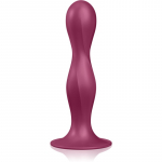 Satisfyer Double Ball-R Dildo Red 17,5 cm