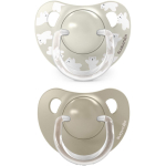 Suavinex Wild & Free Anatomical Silicone 6-18m lutt Cream 2 tk