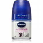 Vaseline Double Invisible Roll-On Rulldeodorant-antiperspirant valgete ja kollaste plekkide hoolduseks 50 ml