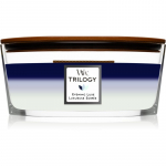 Woodwick Trilogy Evening Luxe l&otilde;hnak&uuml;&uuml;nal puidust taht (hearthwick) 453.6 g