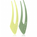 Janeke Hair Clip Juuksen&otilde;elad Green 2x15 cm