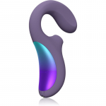 Lelo Enigma Wave Dual Stimulation kliitori stimulaatoriga vibraator cyber purple 18,2 cm
