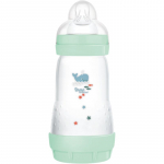 MAM Perfect Star Anti-colic Bottle koolikuid ennetav pudel 2m+ Mint 260 ml