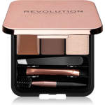 Revolution Brow Sculpt Kit T&auml;iuslik komplekt kulmudele varjund Medium 2.2 g