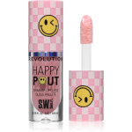 Revolution Happy Pout Shimmer Lip Gloss S&auml;delev huulel&auml;ige varjund Pink Bliss 4.6 ml