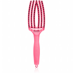 Olivia Garden Fingerbrush L&acute;amour Lame hari juustele Hot Pink 1 tk