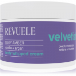 Revuele Velvetish Silky Amber Body Whipped Cream Niisutav kehakreem Vanilla + Argan 300 ml