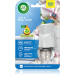 Air Wick Linen & White Orchid elektriline &otilde;huv&auml;rskendaja koos t&auml;idisega 19 ml